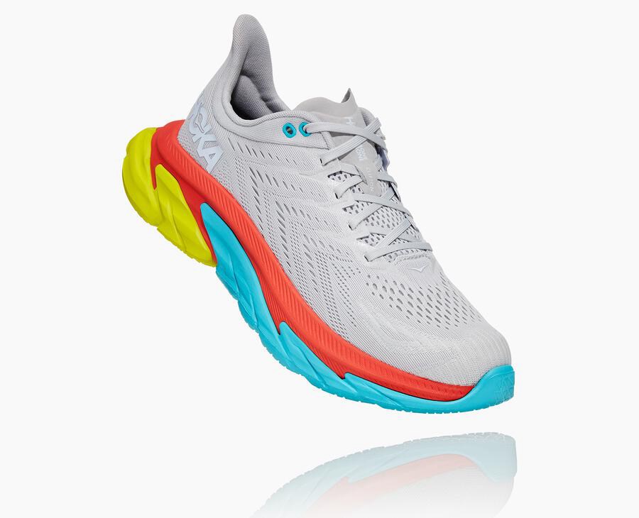 Hoka One One Koşu Ayakkabısı Erkek Gri - Clifton Edge - PF1843652